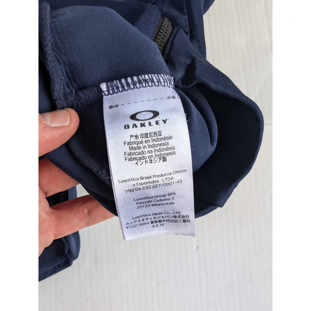 Oakley Enhance Synchronism Jacket‎ 3.0 Size Small Blue Full Zip FOA400153